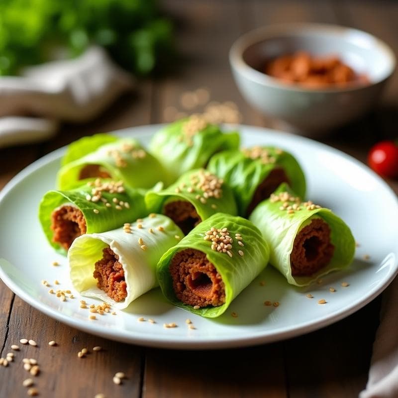 Rollitos de Lino con Paté de Aceitunas Negras y Tomate Seco: Entrante Crudivegano Sin Horno