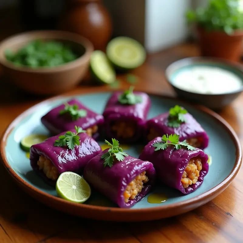 Rollitos de Repollo Fermentado con Salchicha de Sincelejo: Receta Colombiana Probiótica en Olla Express
