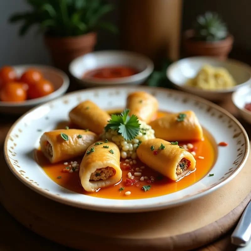 Rollitos de Repollo con Relleno de Quinoa y Champiñones: Receta en Olla Exprés Sin Gluten