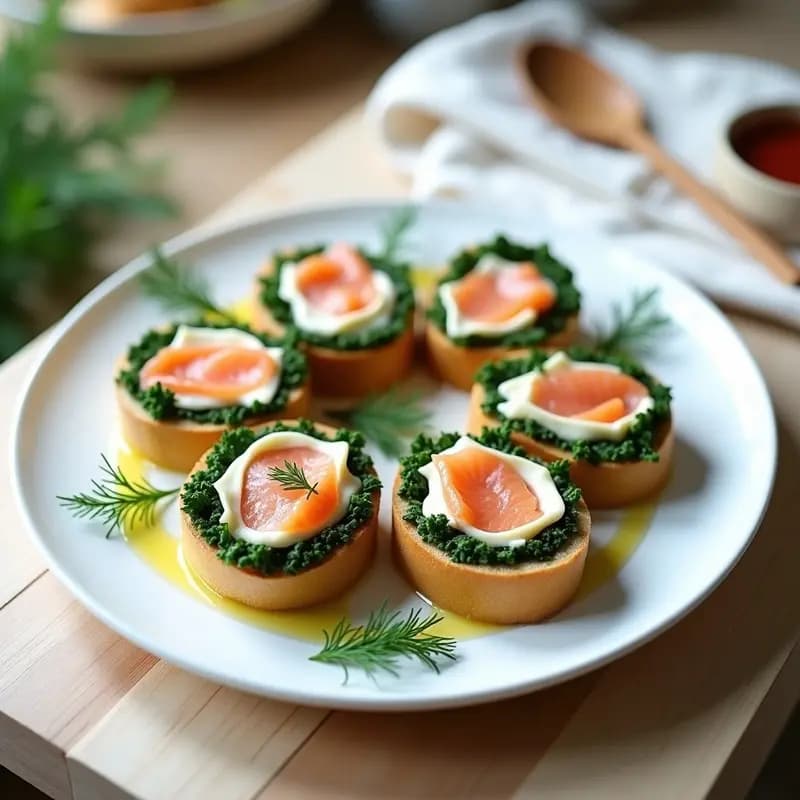 Breezy Rolls de Salmón Ahumado y Queso Crema de Anacardos: Entrante Escandinavo Sin Lactosa