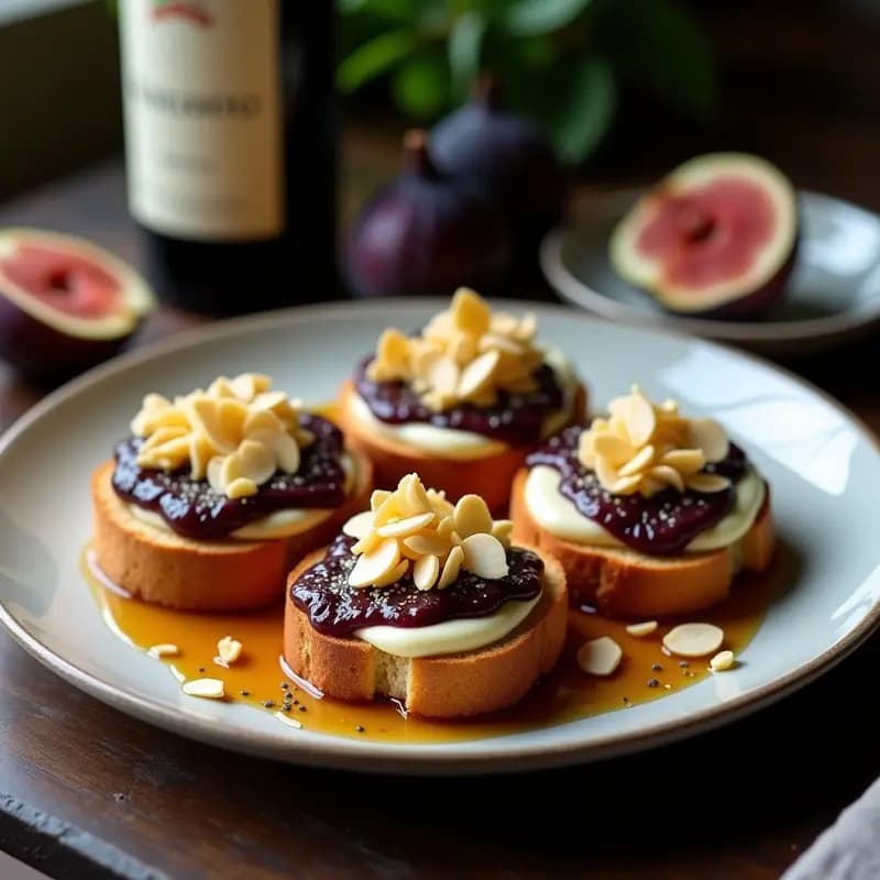 Roguelagartijillo de Higos y Queso de Cabra: Postre Manchego con Toque Dulce-Salado