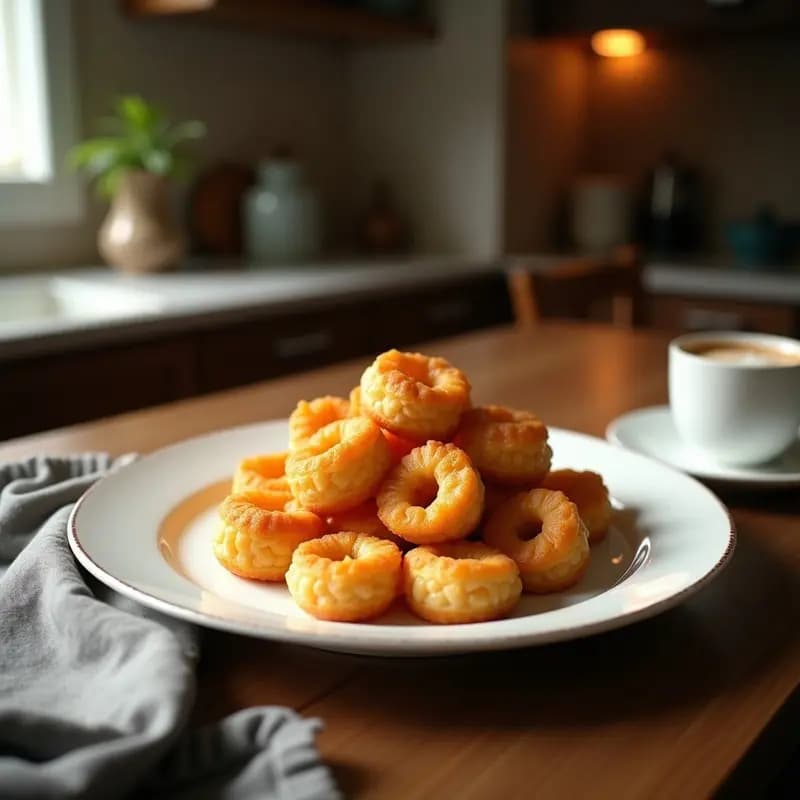 Roscas Fritas de Anís: Dulce Tradicional para Desayunos o Meriendas