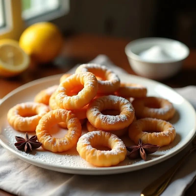 Roscos Fritos de Anís y Limón: Receta de Carnival para Compartir en Familia