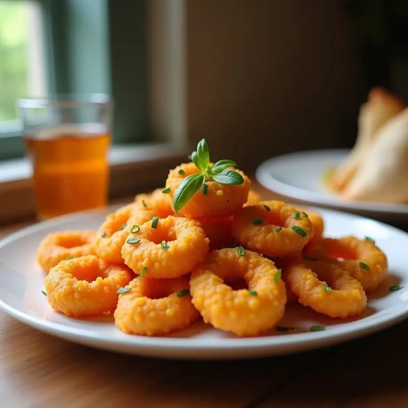 Roscos fritos de anís y ralladura de naranja: Postre navideño crujiente y aromático