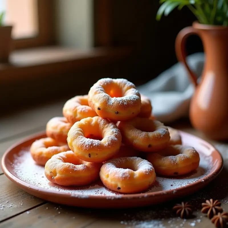 Roscos fritos de anís: Receta de feria andaluza sin gluten