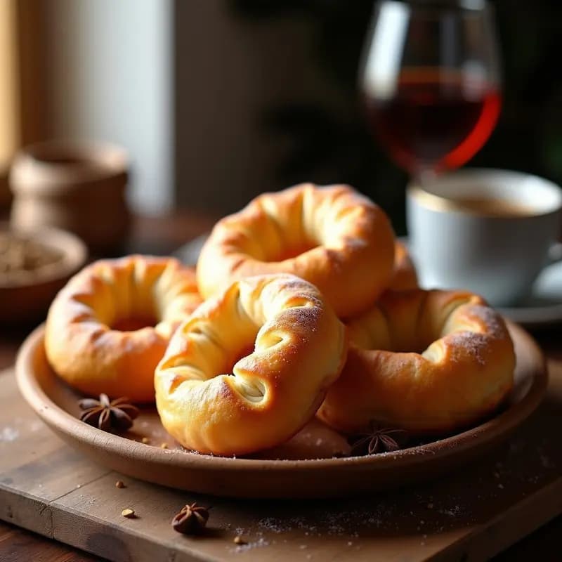 Roscos de Vino con Aceite de Oliva: Dulce Típico Manchego para Meriendas