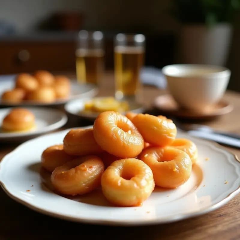Rosquillas de Anís: Receta de la Abuela para el Desayuno o la Merienda
