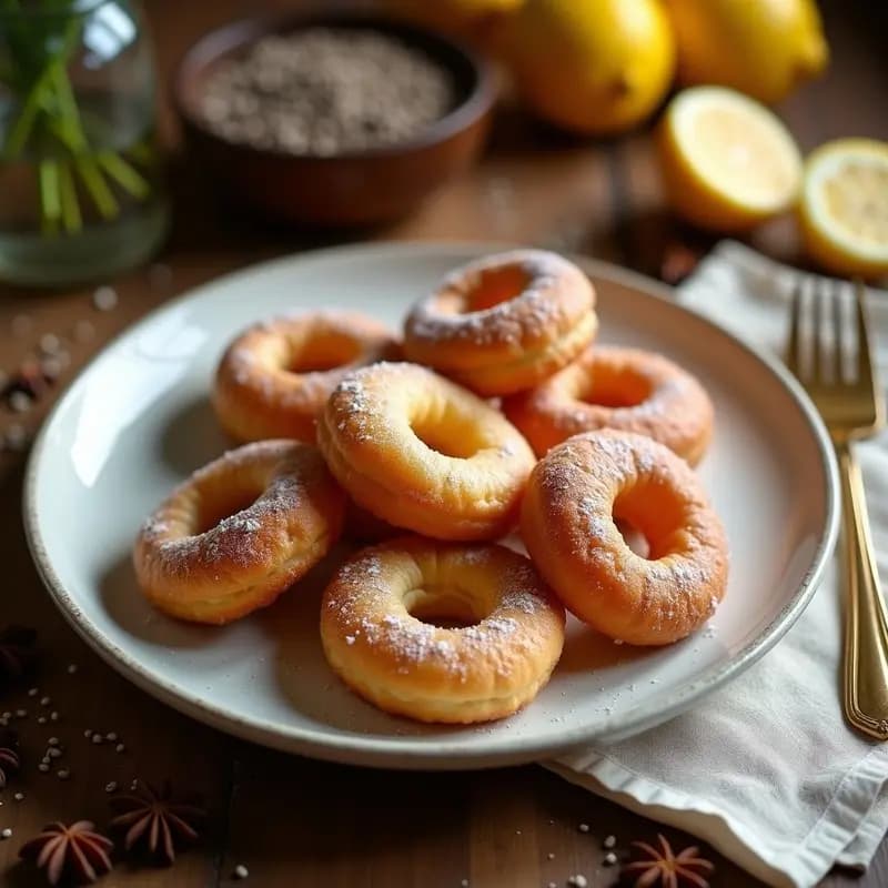 Rosquillas de Anís de la Abuela: Postre Traditional para Fiesta en 20 Minutos