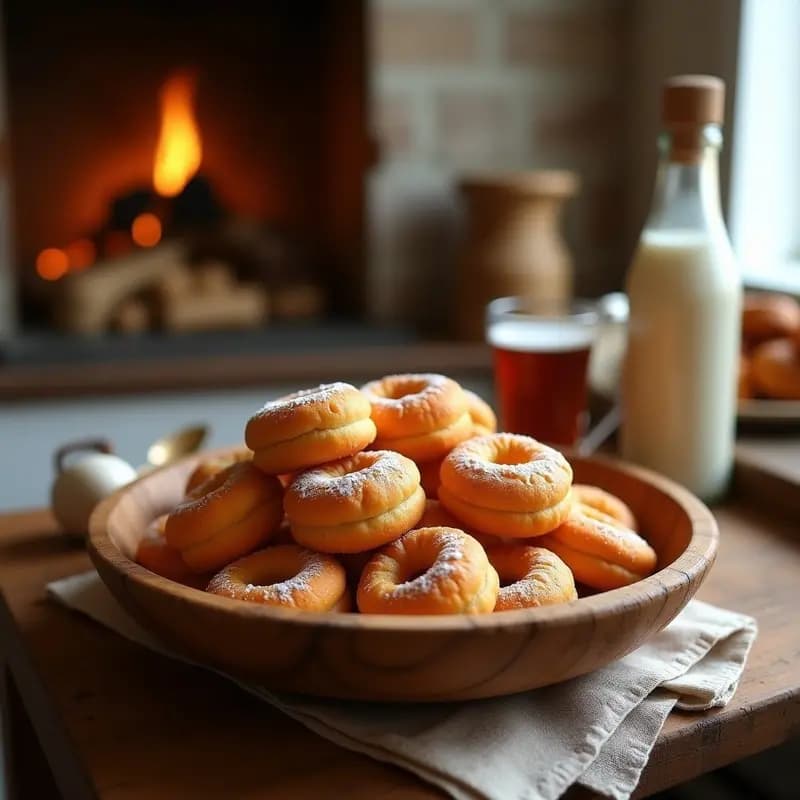 Rosquillas de anís: Dulces tradicionales para ferias