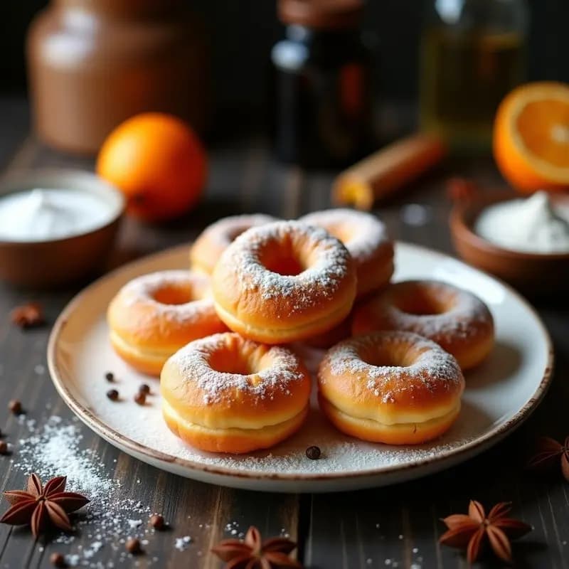 Rosquillas de Anís Estilo Arahal: Postre Andaluza Esponjosa y Aromática