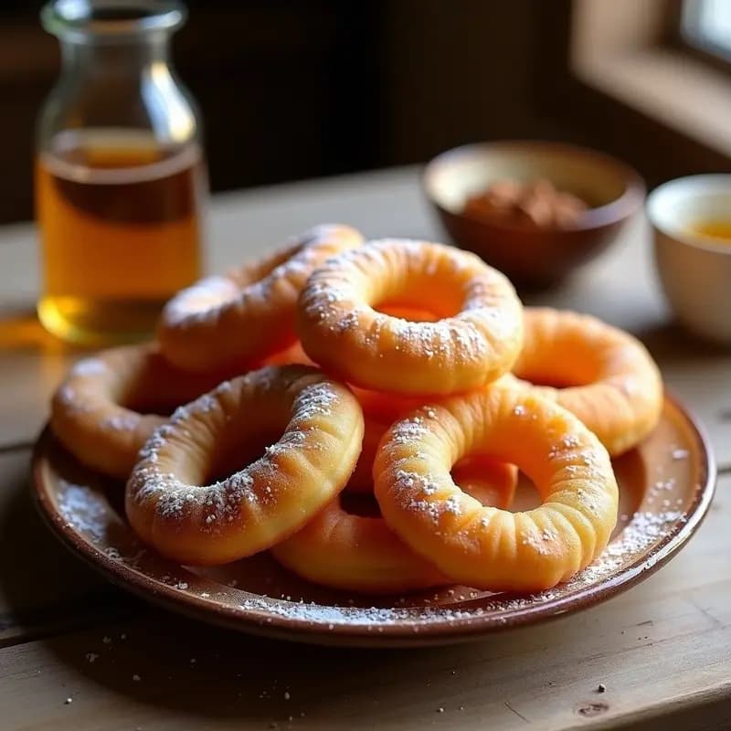 Rosquillas de Anís con Miel: Postre Tradicional de Ferias y Celebraciones