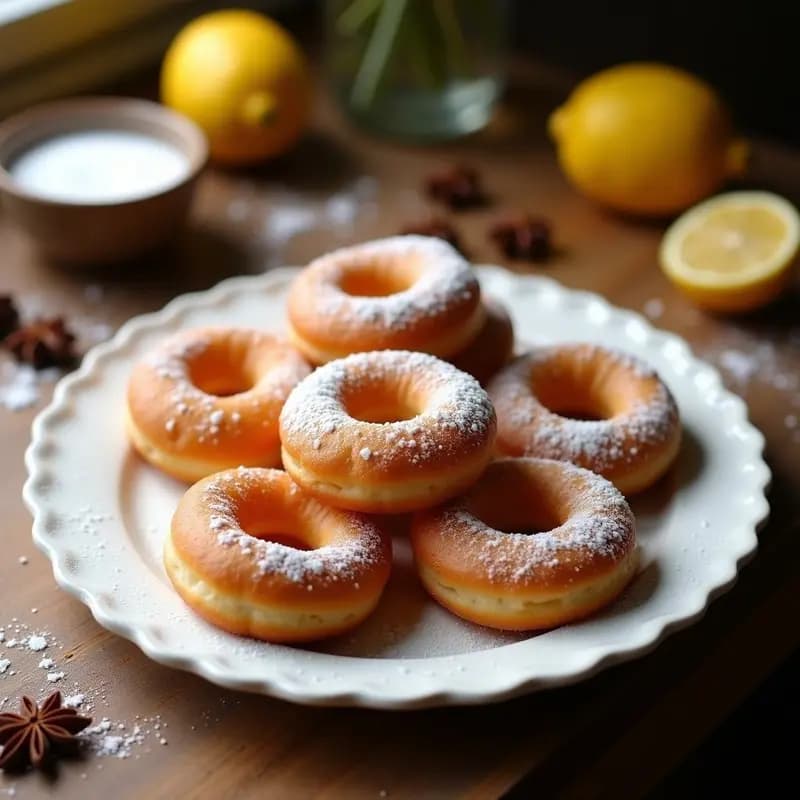 Rosquillas de Anís: Postre sencillo y aromático de la Repostería Española