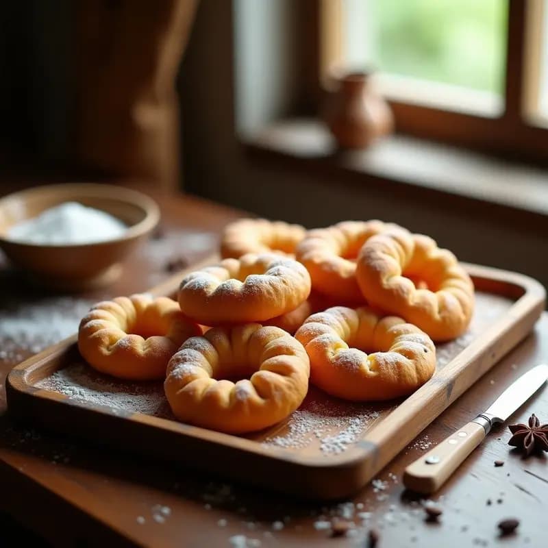 Rosquillas de Anís: Receta Tradicional para el Día de la Virgen