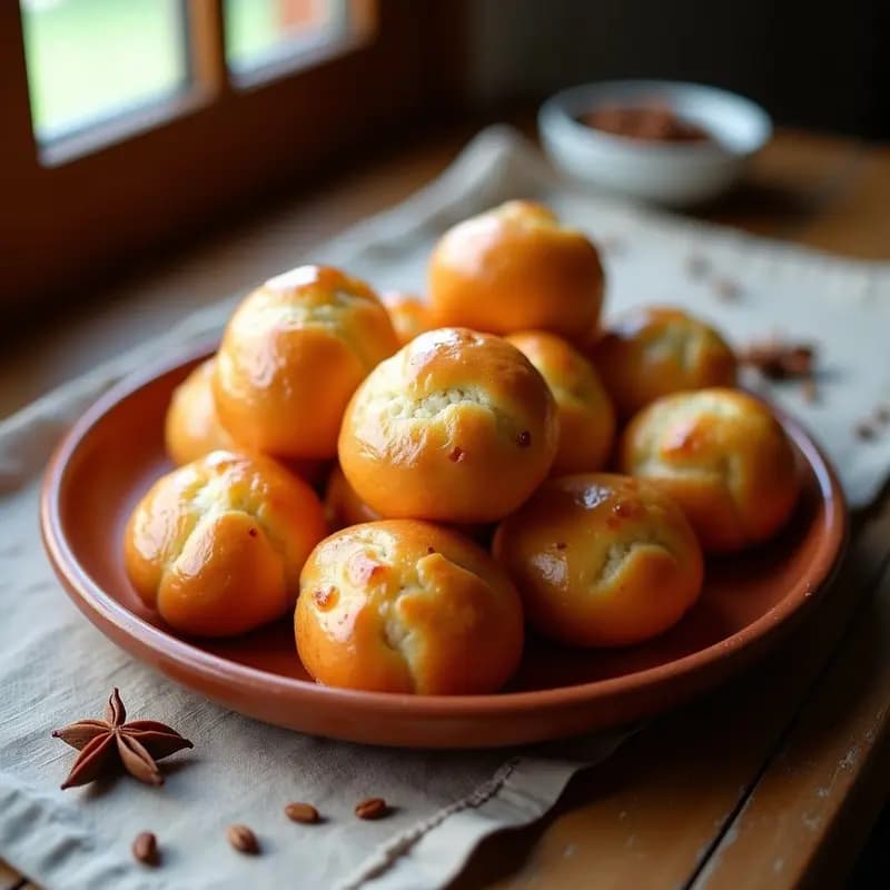 Rosquillas Tontas de Anís: Postre de la Repoblación Castellana Sin Levadura