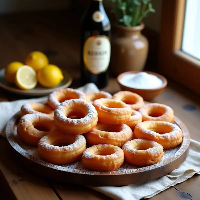 Rosquillas de Vino de Jerez: Receta Dulce Andaluza para Fiestas en Airfryer
