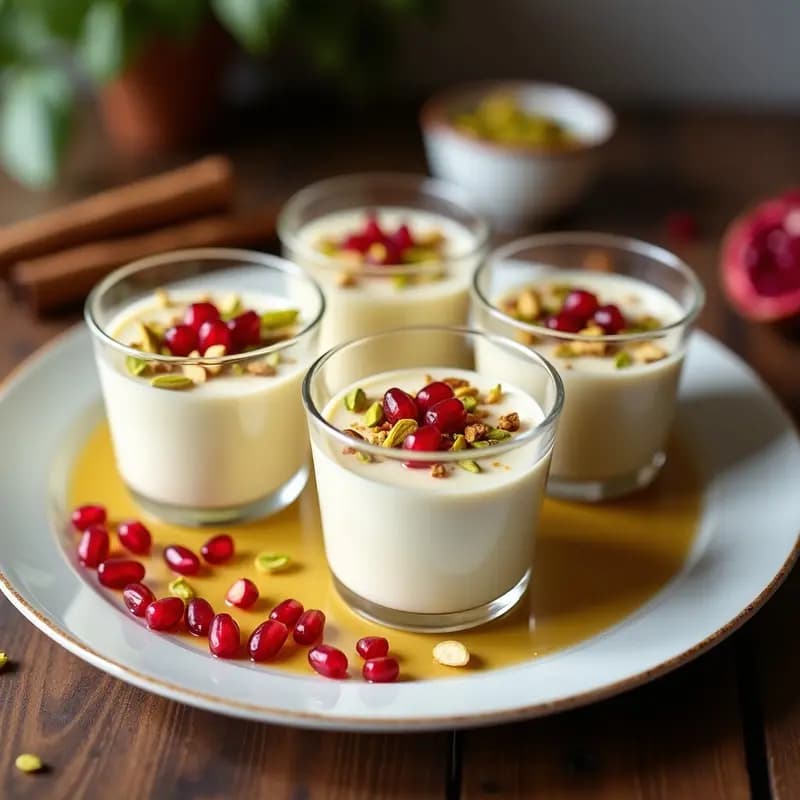 Sahlab Turco con Rosa y Almendras: Postre Cremoso Sin Lácteos