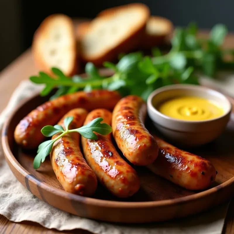 Embutidos de Lentejas y Avena con Pimienta Rosa: Salchichas Veganas para Parrilla en Airfryer