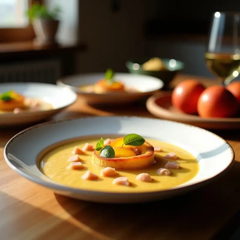 Salmorejo de Remolacha y Manzana: Versión Innovadora Sin Pan ni Huevos