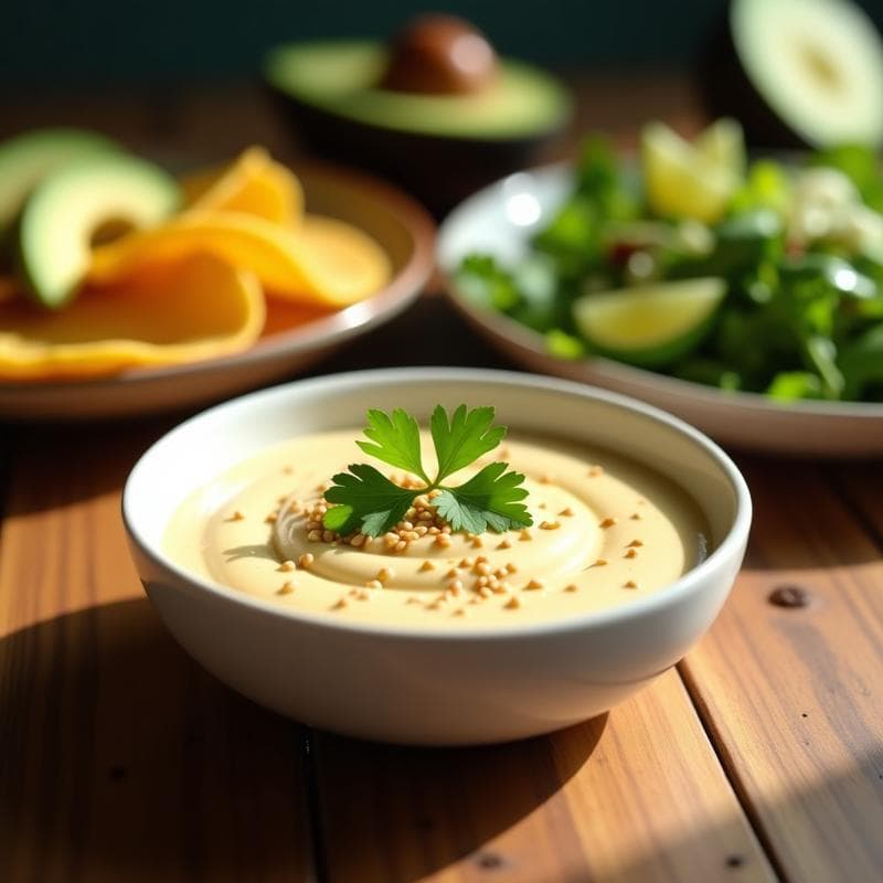 Salsa de Ajonjolí y Limón: Receta Vegana para Acompañar Tacos o Ensaladas en 5 Minutos