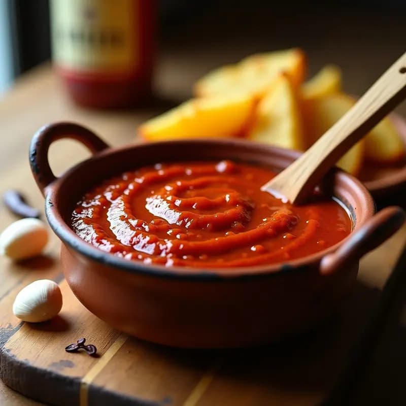 Salsa Brava Casera: Receta Auténtica en 10 Minutos con Truco de Bar