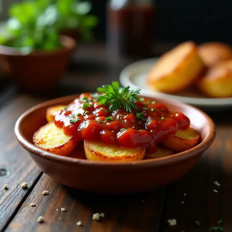 Salsa Brava con Patatas Panaderas: Acompañamiento Perfecto para Tapas