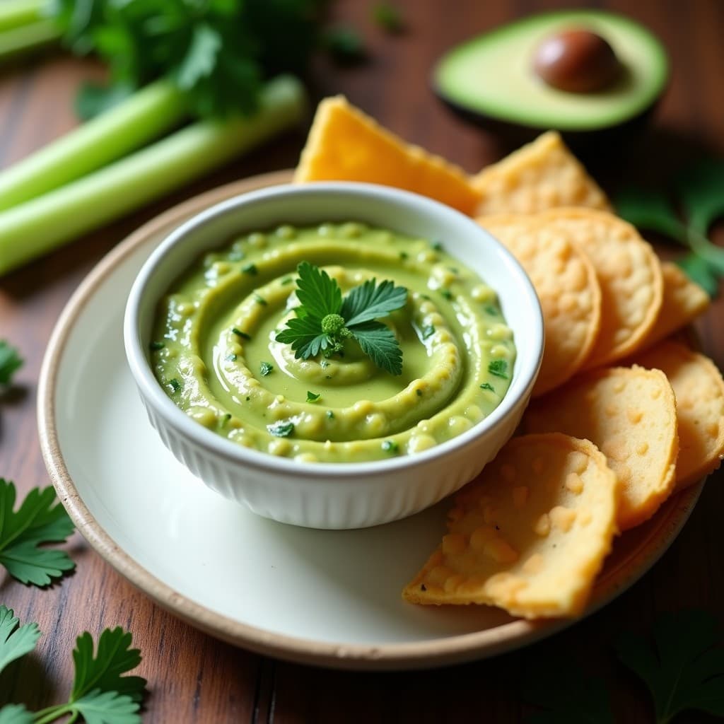 Salsa de Guasacaca con Aguacate y Hierbas Frescas: Receta Venezolana Vegana en 5 Minutos