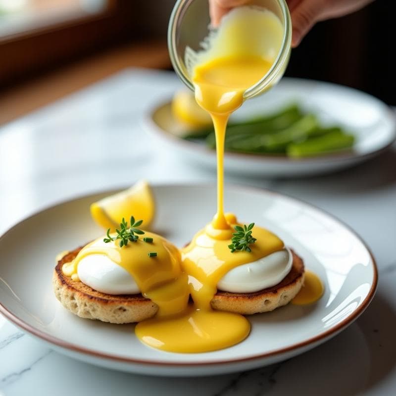 Salsa Hollandaise Casera: Receta Infalible al Baño María con Toque Francés