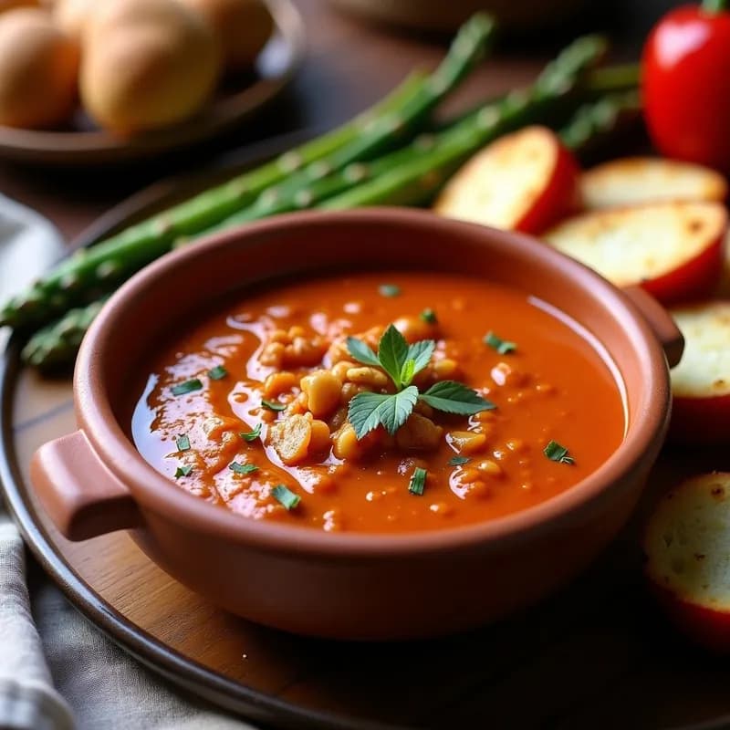 Salsa Romesco Auténtica: Receta Tradicional con Ñoras y Nueces Ahumadas en 20 Minutos