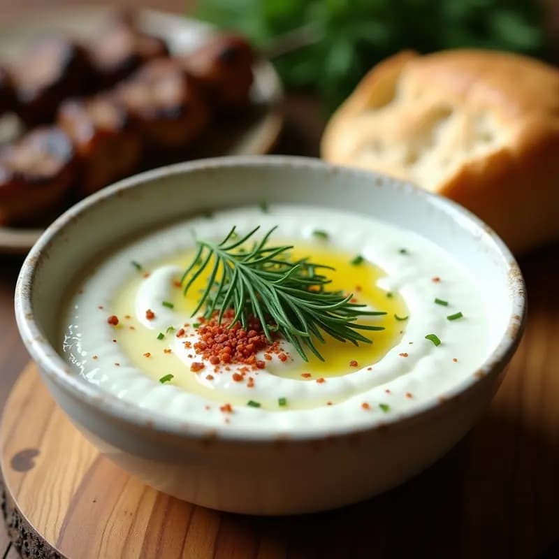 Salsa de Yogur Griego con PEPINO y Eneldo: Receta Turca para Acompañar Carnes y Verduras