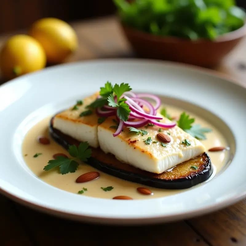 Samake Harra con Berenjena: Receta Libanesa de Pescado con Toque Vegetal
