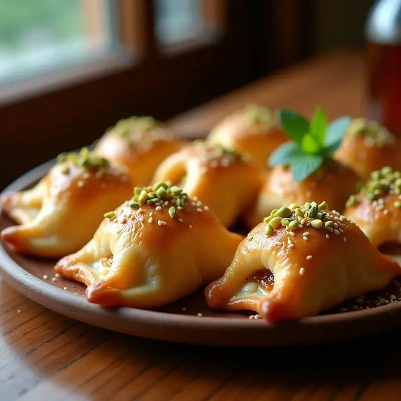 Sambousak de Queso y Dátiles: Empanadillas Árabes Dulces y Saladas en Airfryer