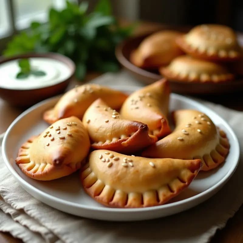 Sambusa de Carne y Especias: Empanadillas Etíopes Crujientes en Airfryer
