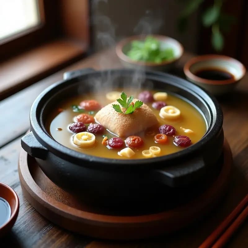 Samgyetang Coreano: Sopa de Pollo y Ginseng al Estilo Real para el Alma