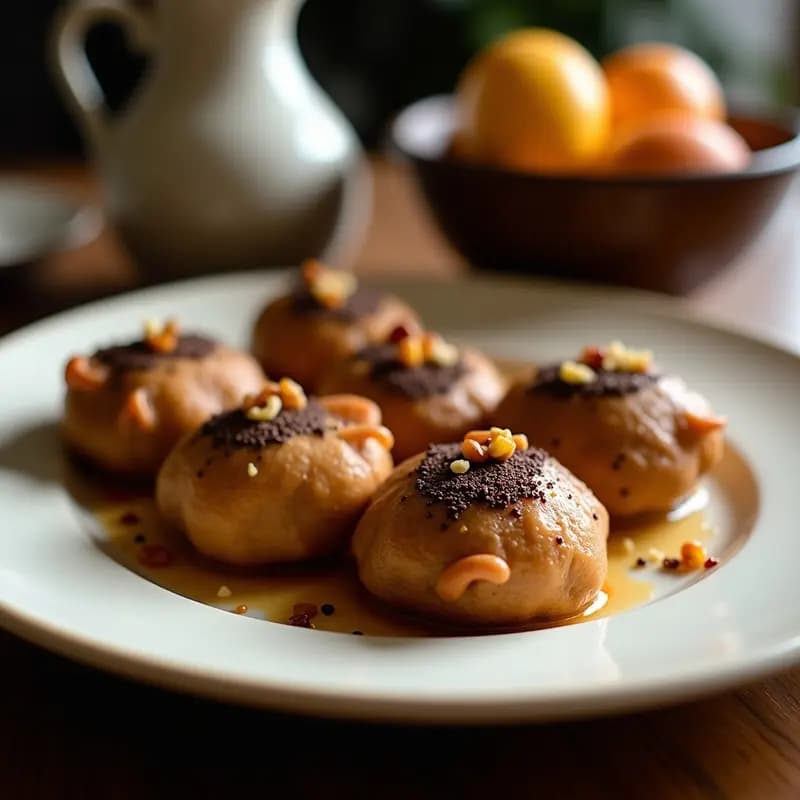 Samosa de Chocolate y Cardamomo: Aperitivo Indio Dulce con Toque Especiado
