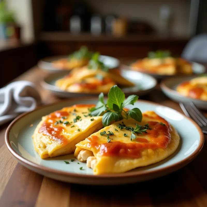 San Jacobo de Pollo y Queso Manchego: Receta Española Crujiente en Airfryer