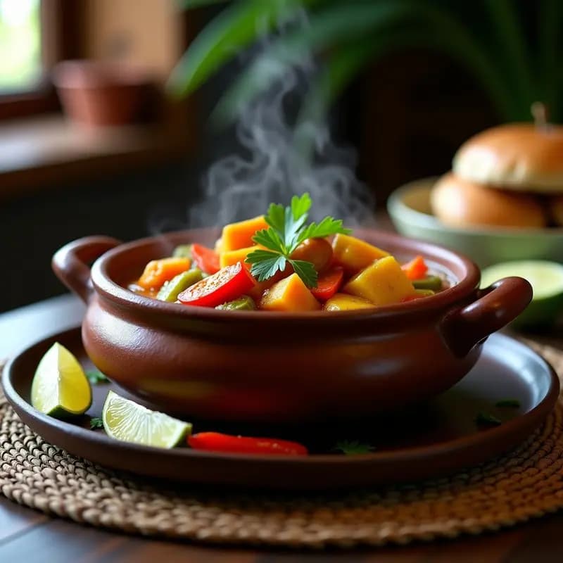 Sancocho de Verduras y Yucca: Receta Dominicana Vegana y Reconfortante