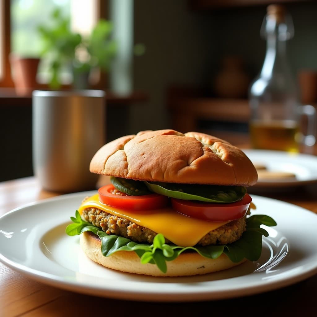 Sándwich de Pan de Mollete con Berenjena Asada y Pesto de Tomate Seco: Receta para Tupper