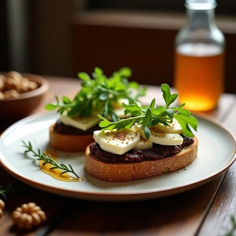 Sándwich de Pan de Centeno con Paté de Higos y Queso de Oveja: Receta Griega para Tupper