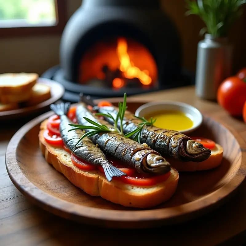 Sardinas Asadas con Pan Tumaca: Receta Catalana de Verano en la Brasa