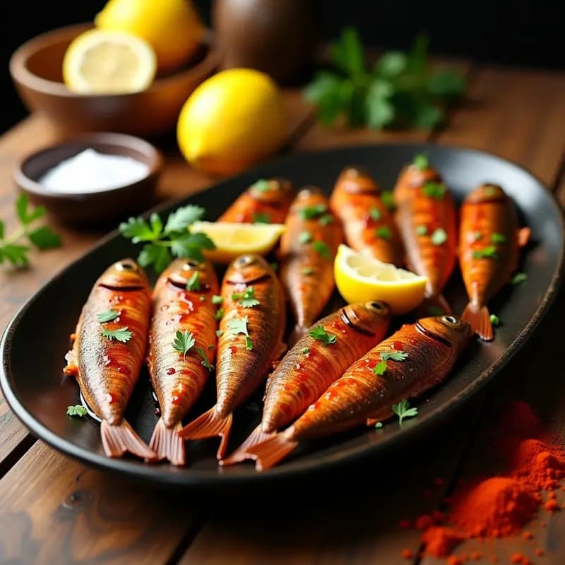 Sardinas Asadas con Pimentón y Limón: Receta de Bar en Casa