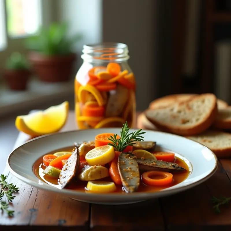 Sardinas en Escabeche con Limón y Pimentón: Receta de Lata Gourmet y Económica