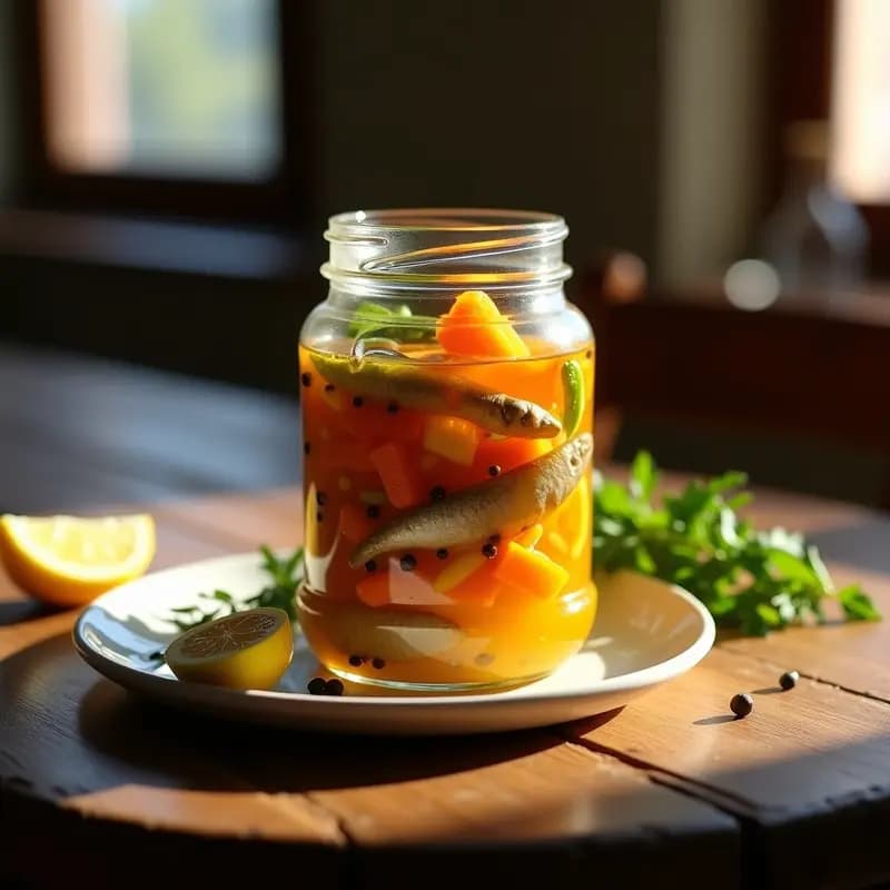 Sardinas en Escabeche con Zanahoria y Ajo: Conserva Casera Fácil