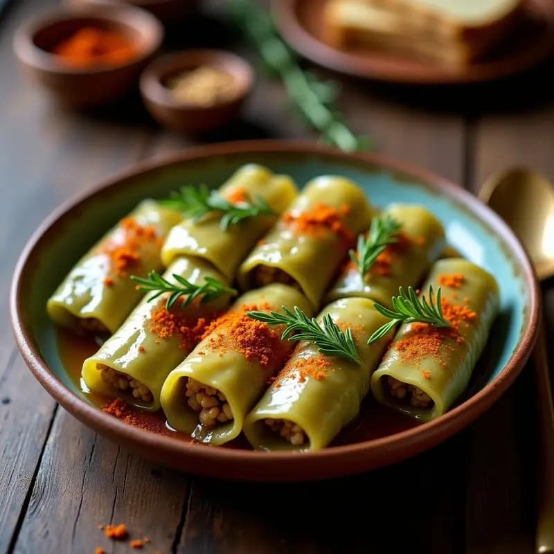 Sarmale Romanescas con Col Fermentada y Carne de Soja: Receta Rumana Vegana