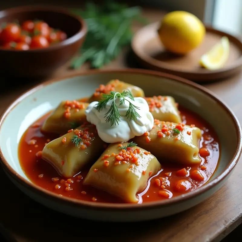 Sarmale Rumanos de Repollo Relleno con Carne: Receta de Invierno en Olla Exprés