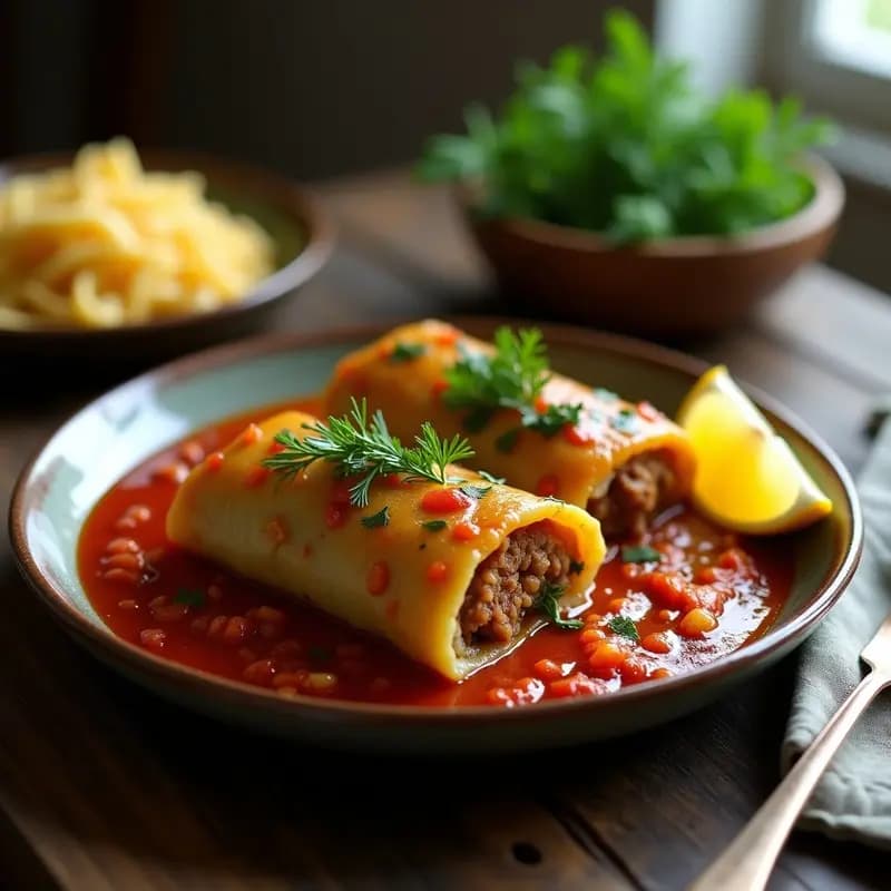 Sarmale de Varza cu Carne: Receta Rumaní de Rollitos de Col Rellena en Olla Exprés