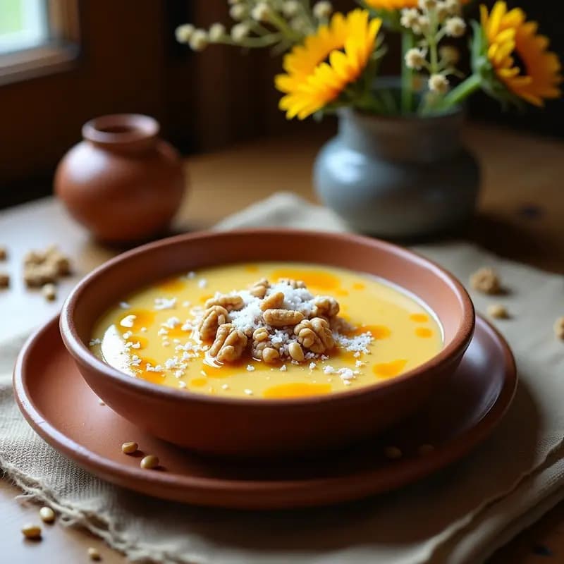Semenivka Ucraniana con Semillas de Girasol: Postre Tradicional Sin Horno