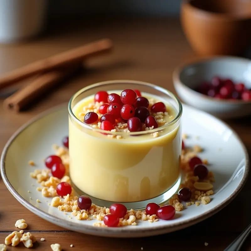 Semenovna con bayas de Goji: Postre Ruso Sin Horno y Sin Azúcar