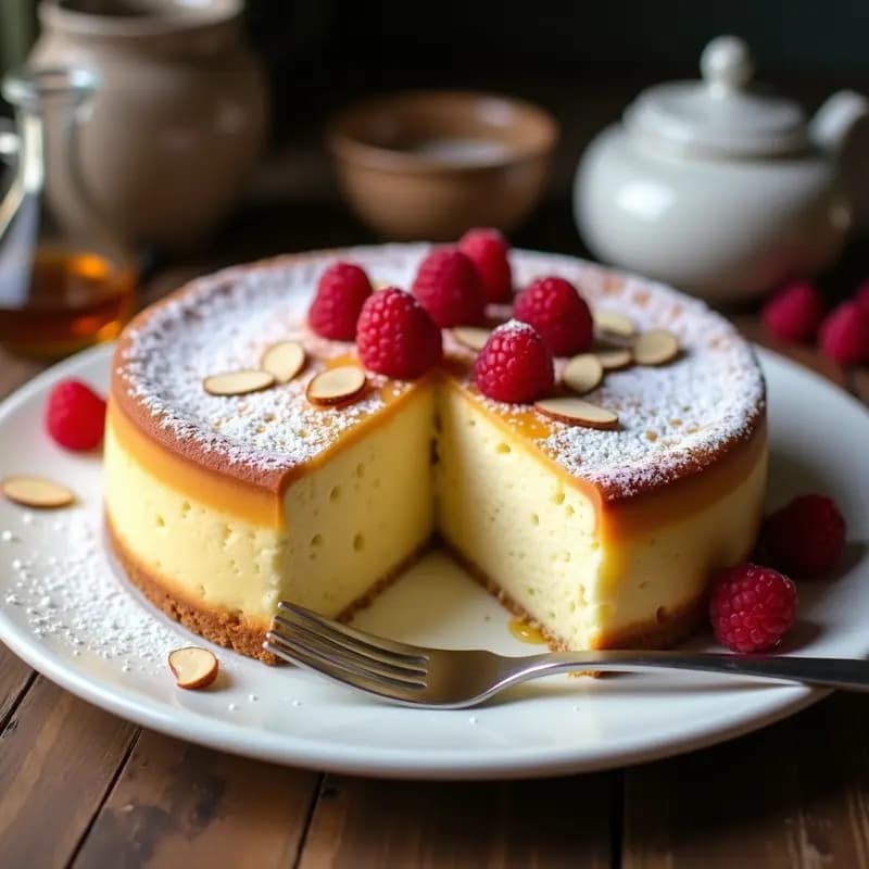 Sernik Polaco o Pastel de Queso Blanco: Postre Esponjoso Sin Harina en Thermomix