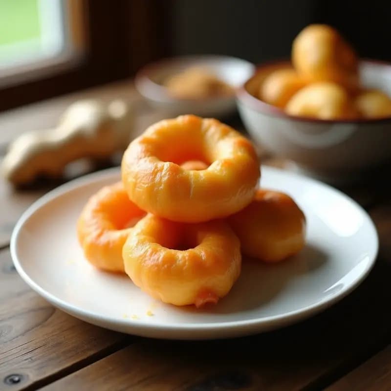 Shakoy Filipina: Rosquillas Crujientes de Jengibre para el Desayuno