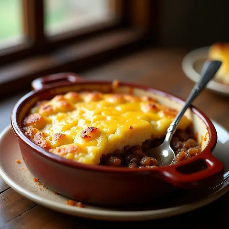 Shepherd’s Pie Británico con Carne de Cordero: Receta Tradicional en Olla Lenta